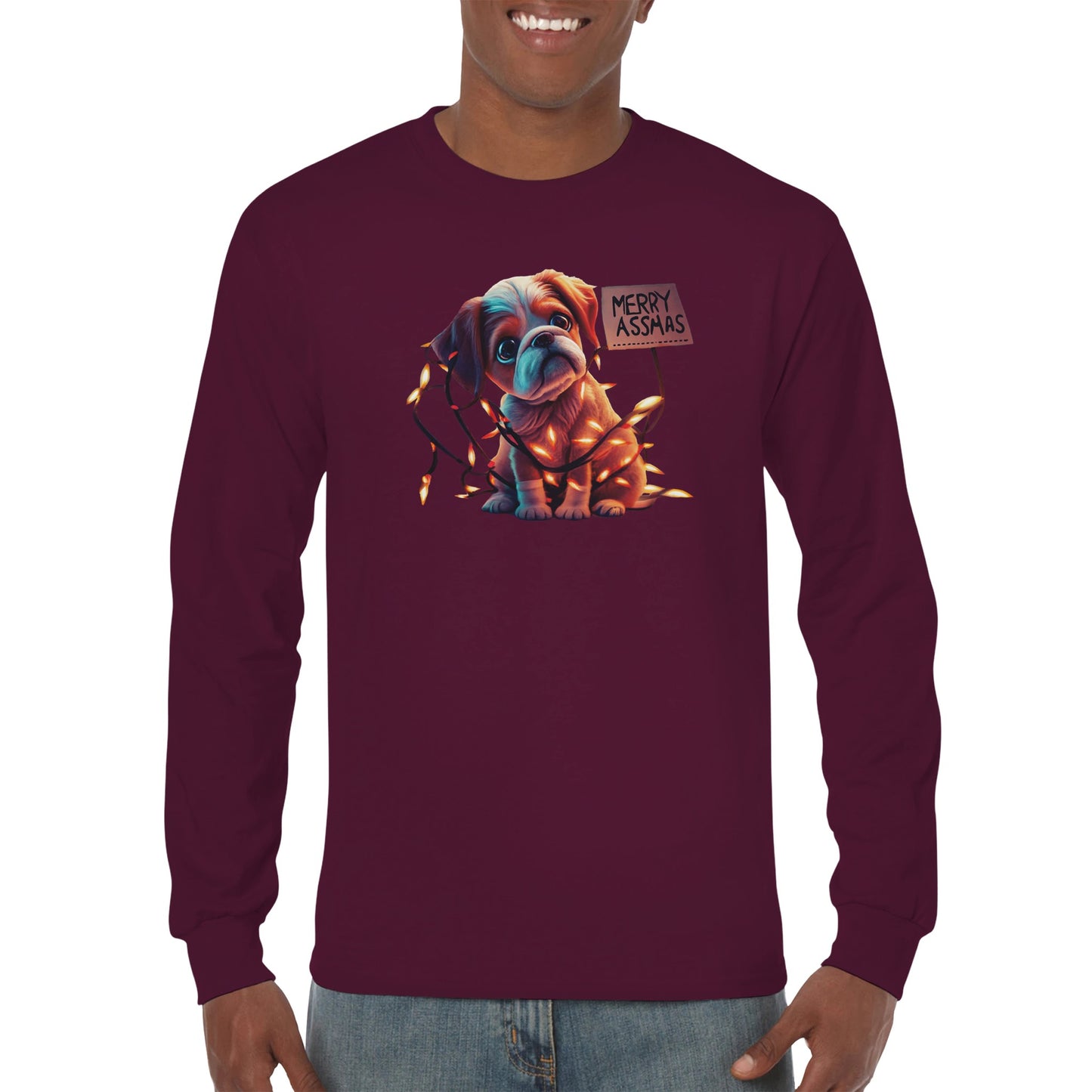 Merry Assmas Unisex Long sleeve T-shirt