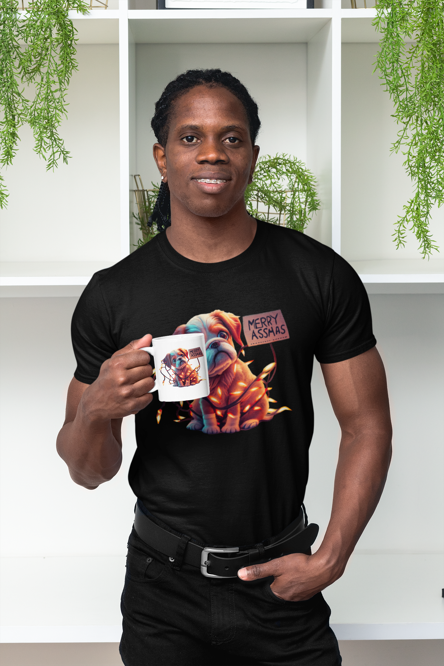 Merry Assmas Christmas Coffee Mug