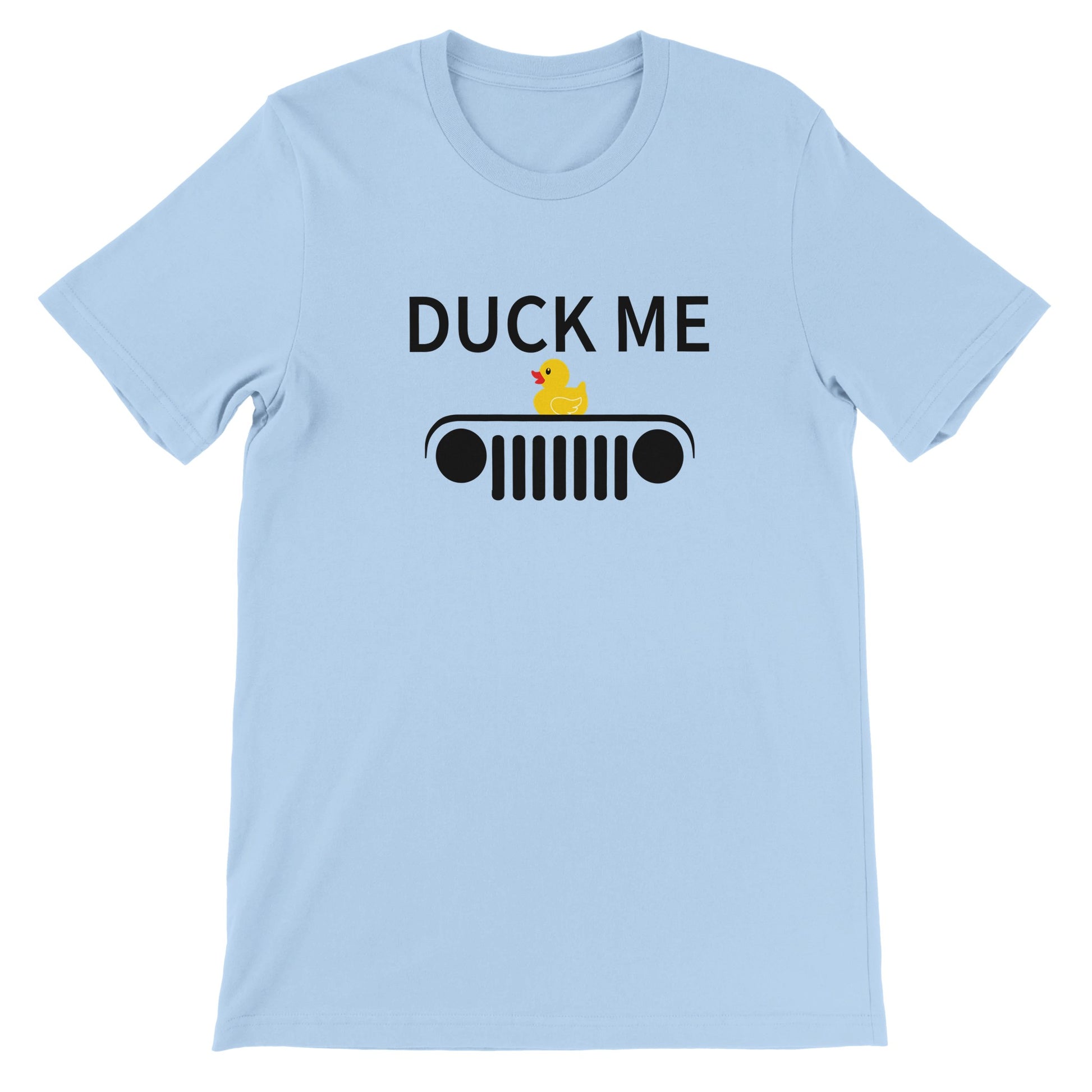 Duck Me Jeep Shirt - Light Blue