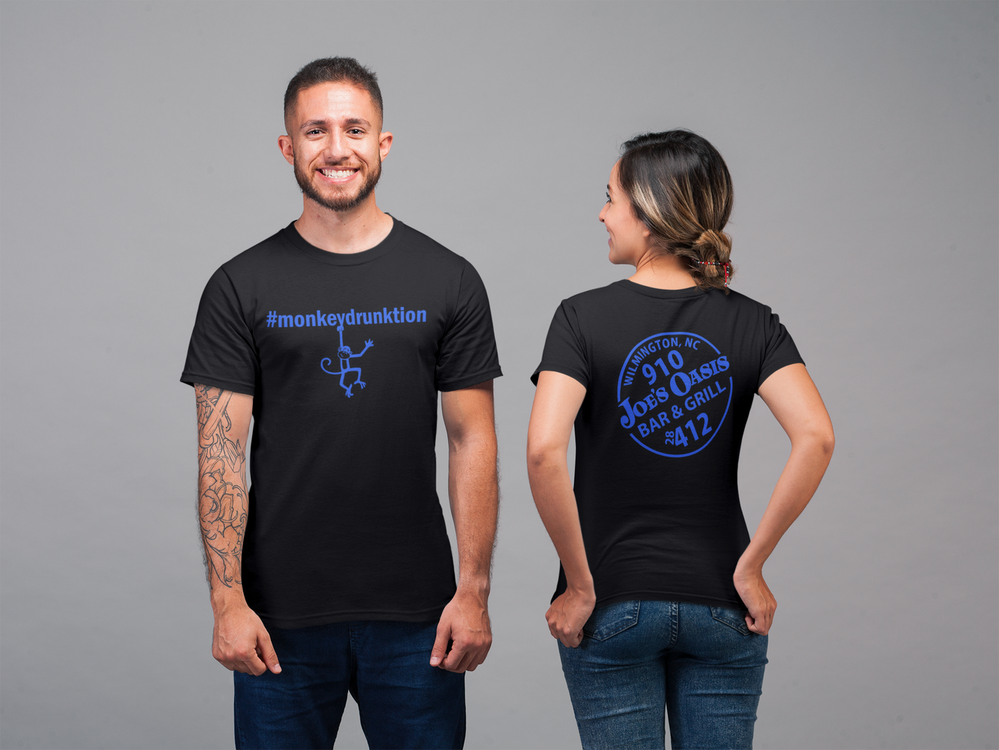 Joe's Oasis #monkeydrunktion T-shirt