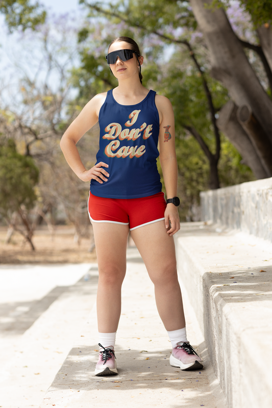 I Don't Care - Women's Tank Top