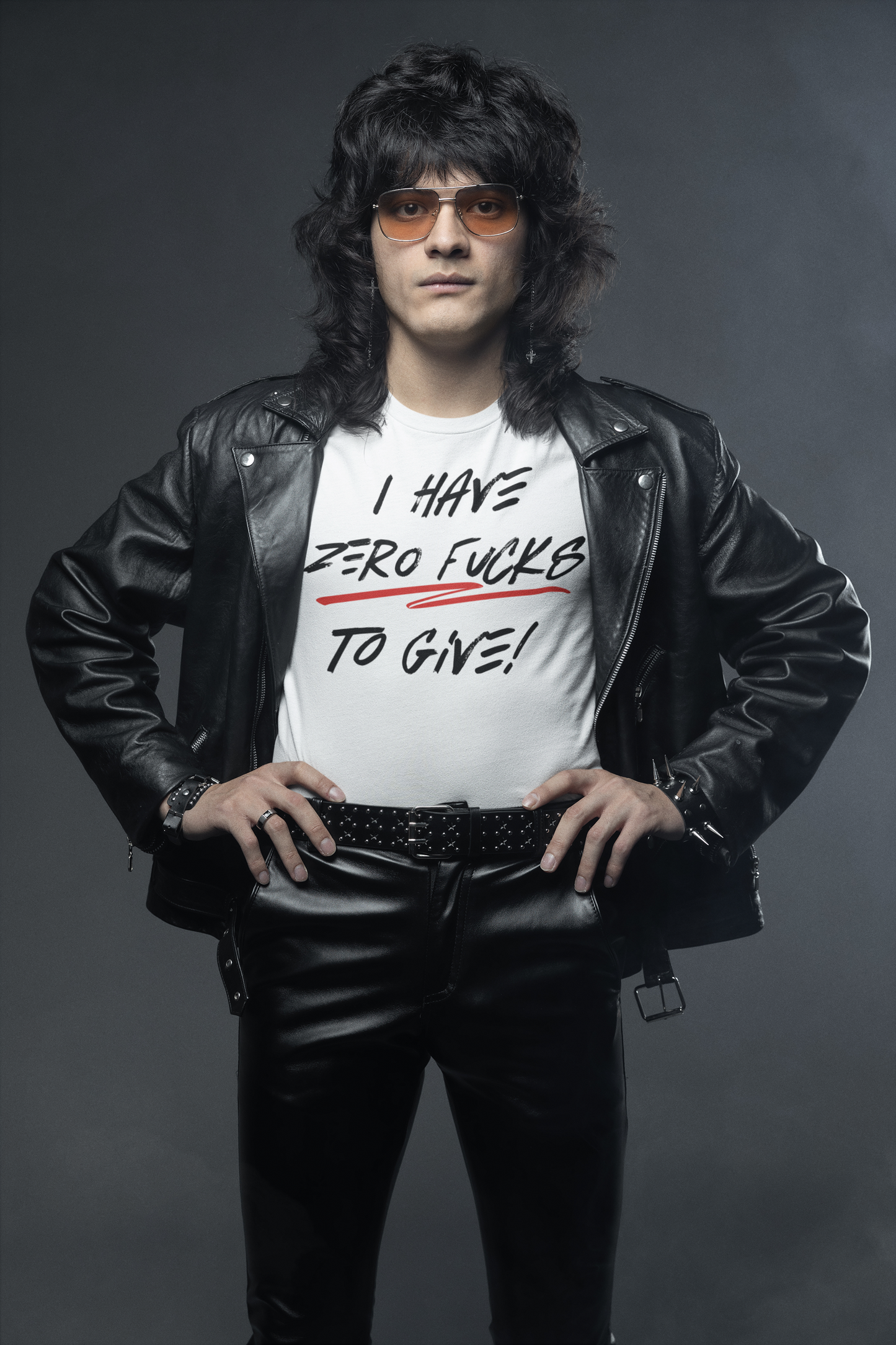 I have zero fucks to give - Premium T-Shirt